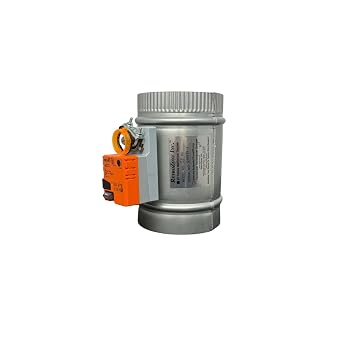 RetrozoneTM SuperDuty 6 Round Damper - Power Open/Close (SD-06) - Normally