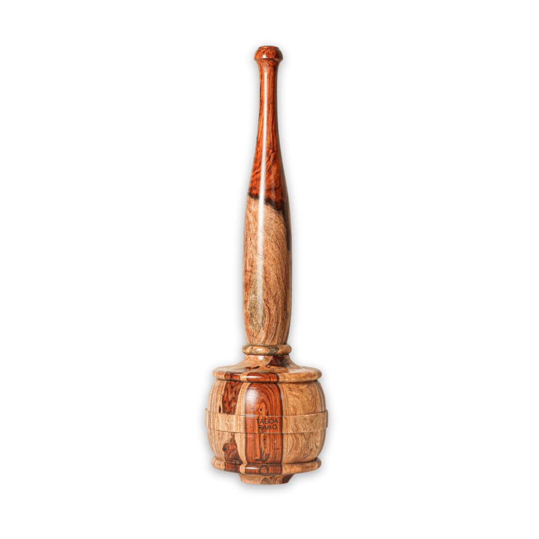 Tagda Raho Vajra Mudgar (12kg) | Sheesham Wood Indian Clubs/Mudgal/Meel/Clubbell/Karla Kattai/Weight | Fitness Equipment for Men & Women | for Home & Gym Workout | Made in India | 1 Unit (B0CJM29V8S) Amazon Price History, Amazon Price Tracker