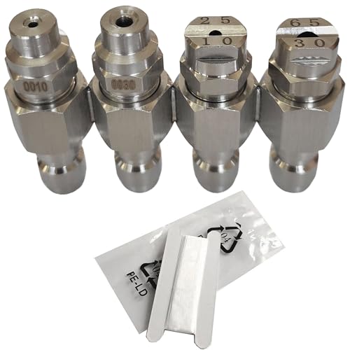 Pressure Washer Nozzle Jrod 4 GPM Washing Tip Holder for Pressure Washer J Rod Soft Wash System Nozzle 1/4 Quick Connect 0 25 65