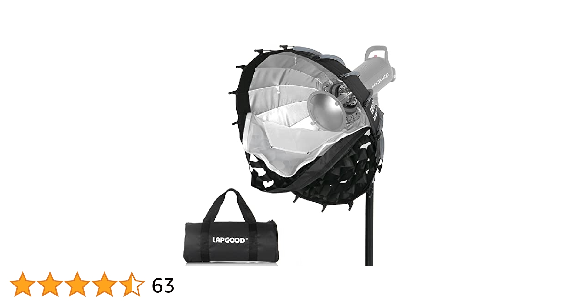 Amazon | LAPGOOD ソフトボックス beauty dish 60cm EQ60 BOWENS