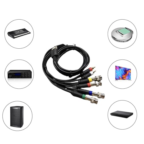 Câble RVB console pour moniteur BNC coin rétro - 7