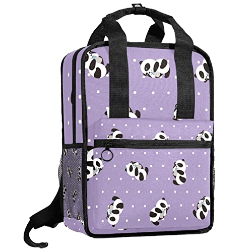 Sac à dos pour garçons bretelles réglables motif panda confortable