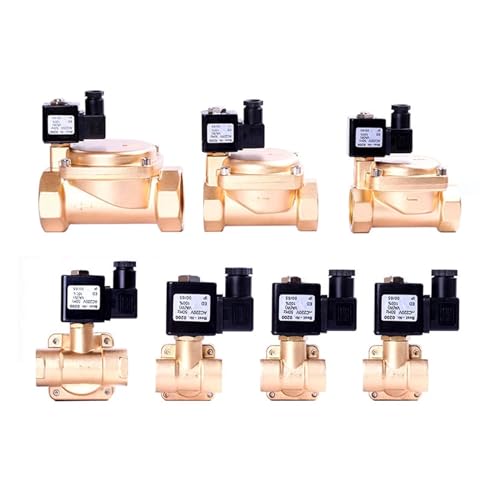Électrovanne électrique anti fuite laiton 220V vanne eau 0927300 - 2