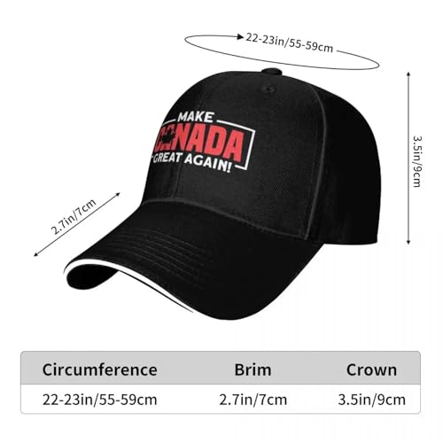 Camping et plage confortables avec la casquette Canada à visière - 5