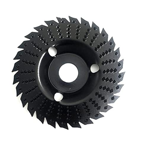 ZAYONG Holzfräser Raspelscheibe holz 125mm, Flex Scheibe Holz 28 Zähne,für Winkelschleifer Winkelschleifscheibe Schleifen Cover