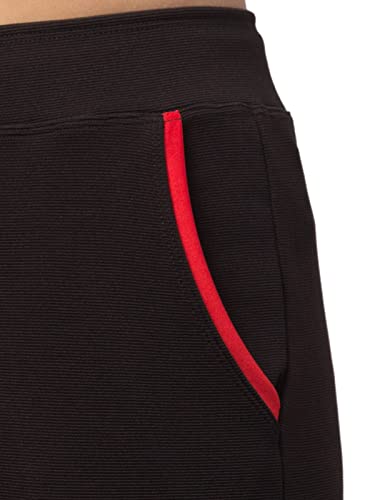 Image of BLUECON Women's Slim Fit Polyester Trackpants (Combo Pack of 2)