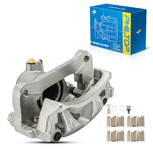 Image of PHILTOP Brake Caliper Rear Left Compatible with 2010-2023 Toyota 4Runner, 2010-2023 Lexus GX460, 2001-2007 Toyota Sequoia, 2003-2009 Lexus GX470, 19-B2737