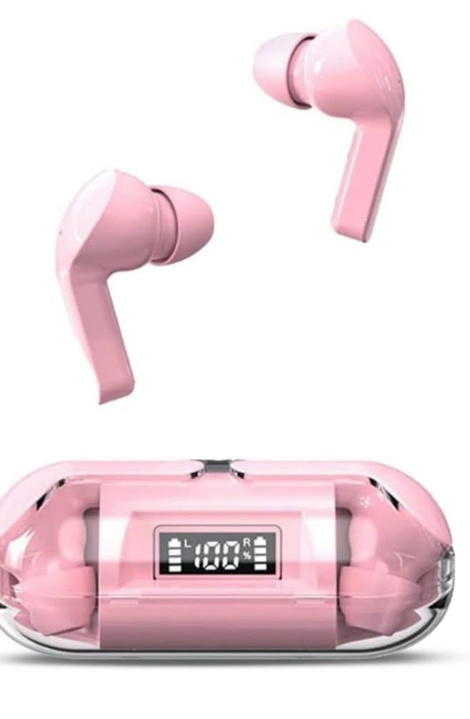 Puri Goswami Quad Mic ENC, 48Hrs Battery,5.3v Noise Cancelling Earbuds Bluetooth (Green, True Wireless) (Blue) Puri Goswami Quad Mic ENC, 48Hrs Battery,5.3v Noise Cancelling Earbuds Bluetooth (Green, True Wireless) (Blue)