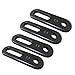 C CLINK Hood Strap Door Rubber Return Set Fits HISUN YAMAHA RHINO 450 660 700 UTV,HS400 500,600,700,MSU500,MASSIMO,YS,HS,TSC