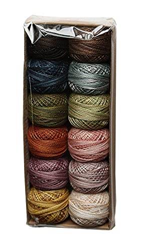 Image of Valdani Pearl Cotton Sz 5 | Nightingale Song | 12 Balls | 45 Yds /Ball