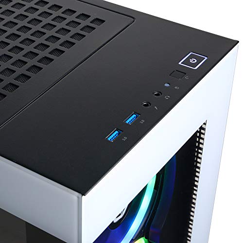 Cyberpowerpc Gamer Master Gaming Pc, Amd Ryzen 3 3100 3.6Ghz, Geforce Gt 1030 2Gb, 8Gb Ddr4, 240Gb Ssd, 2Tb Hdd, Wifi Ready & Win 10 Home (Gma888A4), White #TOP3