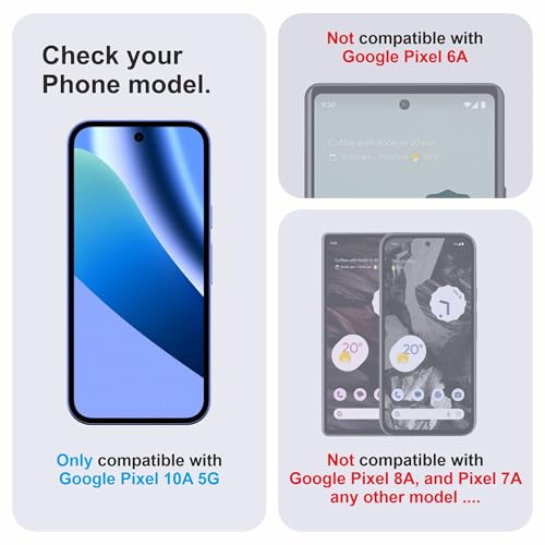 Image of Military-Grade Gorilla Tempered Glass For Google Pixel 10A (6.3 Inch) With Installation Kit | Edge to Edge Coverage | Black