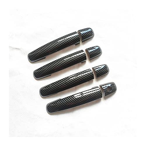 JEIOC Pour Suzuki SX4 JY II 2 Mk2 Pour SCross Pour S-Cross Pour S Cross 2013 2014 2015 2016 2017 2018 2019 2020 Garniture Couvercle Poignée De Porte Couverture Poignée Porte Voiture ( Couleur : 1 UK )