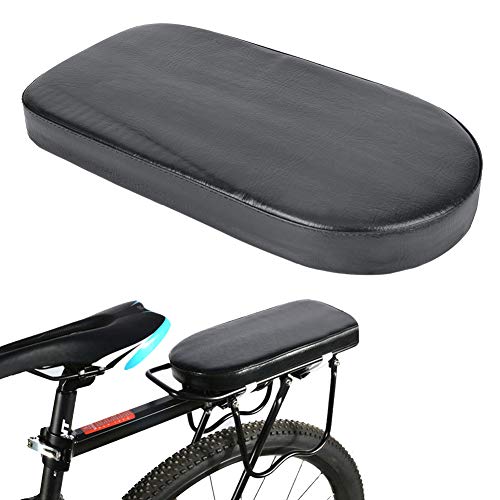 OUKENS Mountain Bike Saddle, 12x5.9in Black PU Bicycle Seat with Gel Pad, Ergonomic Design for Comfort & Shock Resistance, Bike Accessory for Adults & Kids by OUKENS - Image 5