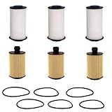 FKG Fuel Filters Oil Filter 68235275AA 68229402AA fit for 2014-2019 Dodge Ram 1500 (3.0L V6