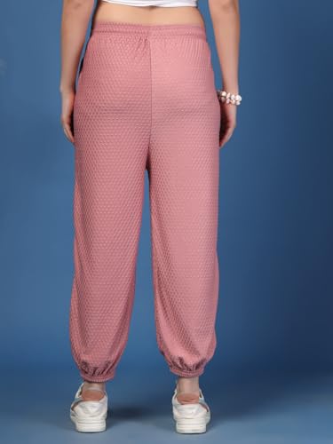 Image of UZARUS Women's Ultra-Soft Baggy Fit /Relaxed Fit Joggers with Side Pockets & Gripped Hem