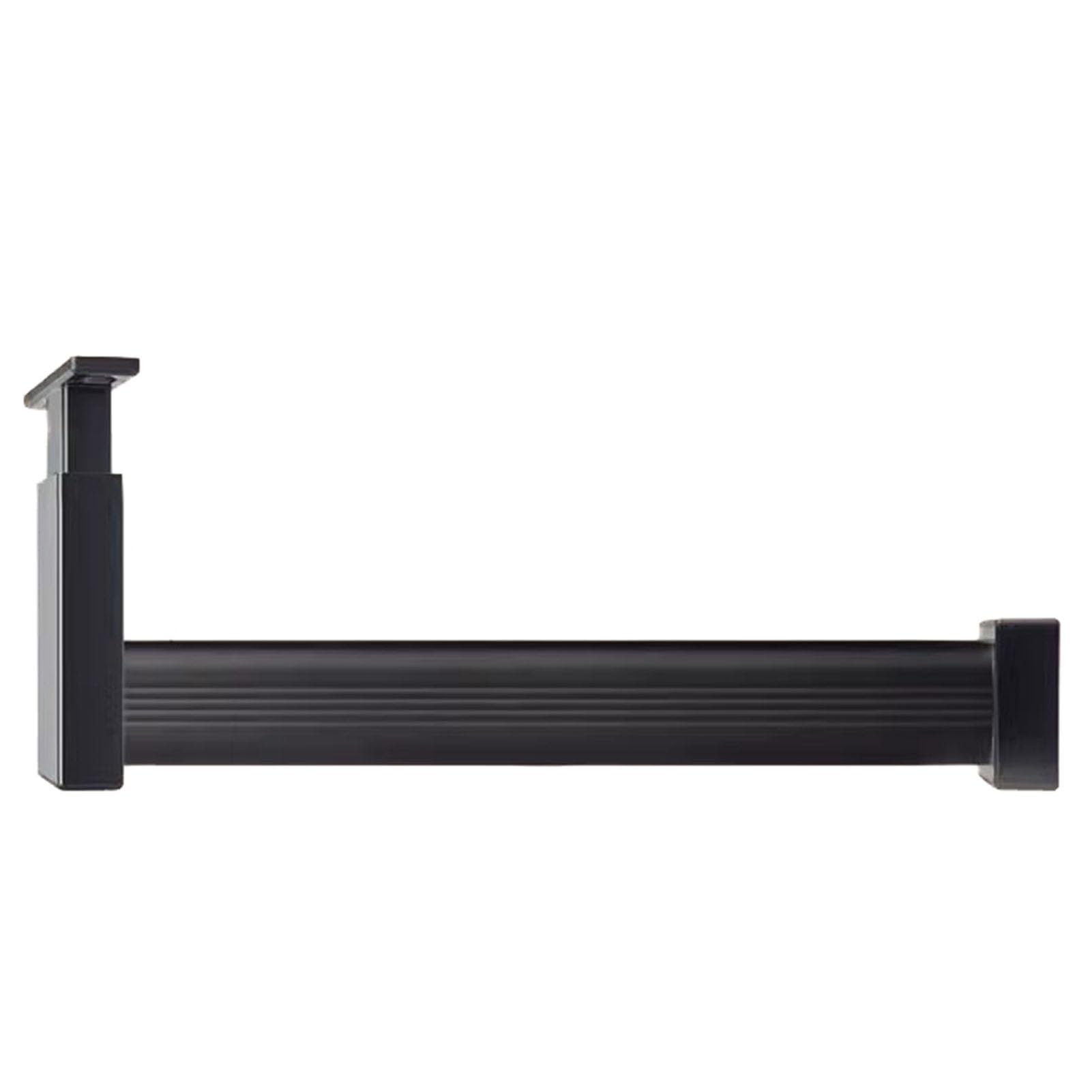 Armoire nizer bar en métal noir avec hauteur réglable et visserie complète 75 cm