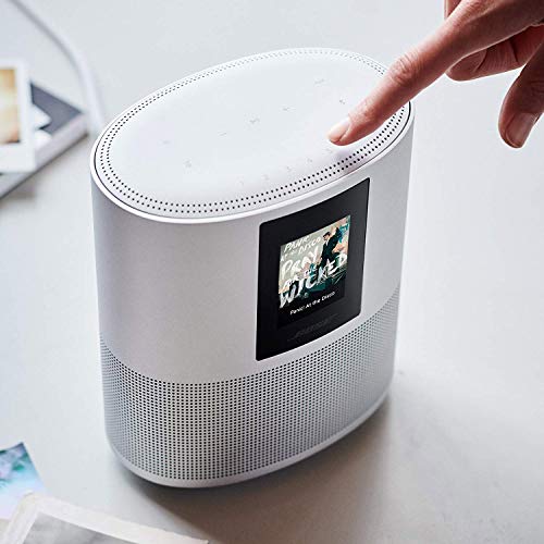 Bose Home Speaker 500 mit integrierter Amazon Alexa und Google Assistant - Silber