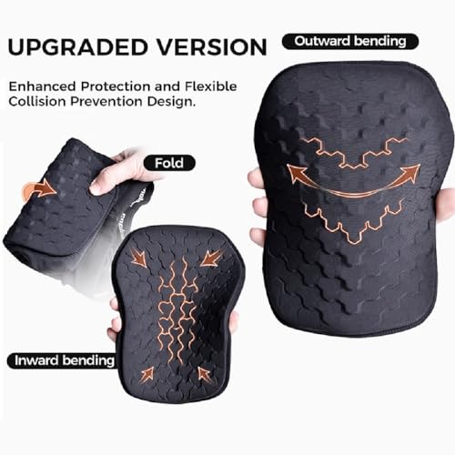 COOLOMG Men Basketball Leggings with Knee Pads Capri Padded Compression Pants Athletic Tights4