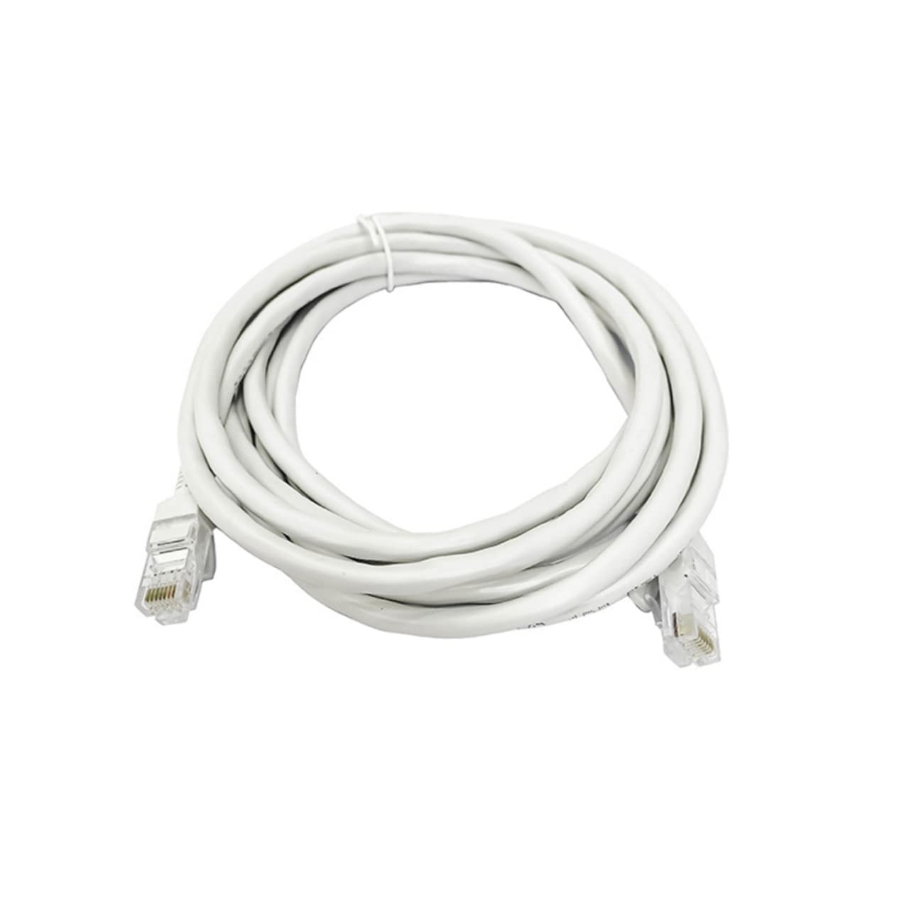 Cavo Ethernet Cat6 Bianco 50 Metri, Rame, Jumper Rete Locale