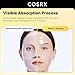 COSRX Advanced Snail Mucin Glass Glow Hydrogel Face Masks Skincare 3 EA, Collagen Face Mask, Travel Essentials, Overnight Face Mask, Korean Skin Care