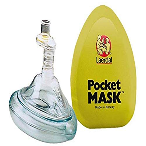 Masque de poche Laerdal 82001933 avec coque rigide de protection pour réanimation