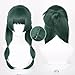 Probeauty Maomao Cosplay Wig, Long Dark Green Wigs for Women Halloween Christmas Anime Costume Party