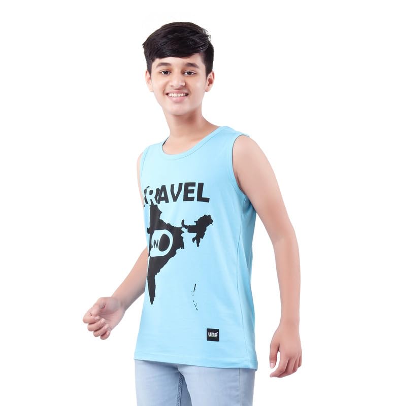 Image of UNOseven Boys Cotton T-Shirt - Pack of 2