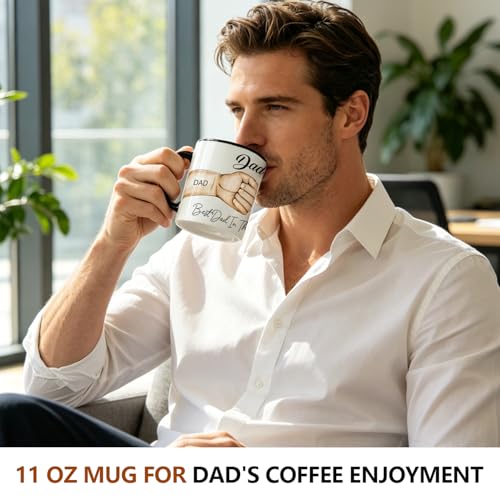 Taza Personalizada para Papá Cerámica 11oz miniatura 4