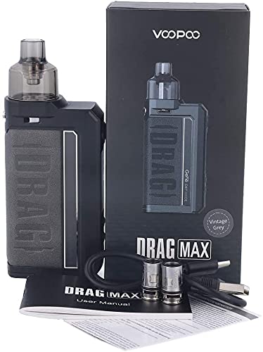 Kit original VOOPOO Drag Max 177W Caja MOD Vape y 4.5ml Pnp Pod Tank Fit  PnP Carretes PnP Vaporizador electrnico de cigarrillos : Amazon.es:  Electrnica