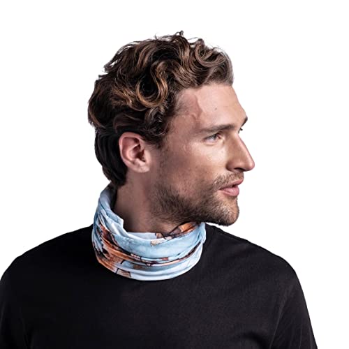 Image of BUFF CoolNet UV Neck Gaiter, UPF 50 Sun Protection, Breathable, Versatile, Quick Dry Face Mask, Fishing Designs, Adult Size