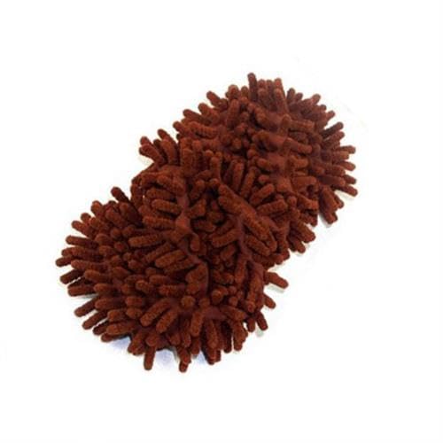 1 Pair Mop Slipper Shoes Cover Soft Washable Microfiber Shoes Cover Reusable Foot Socks for Floor Polishing Sweeping Mop Tool2