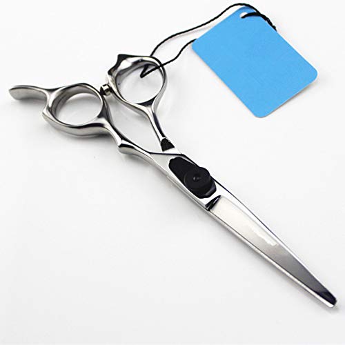 Tijeras de peluquería japonesas de Acero de 6 Pulgadas, Tijeras de barbero para entresacar el Cabello, Set de peluquería.