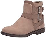 Rocket Dog Women's GEOS Hawley PU Oxford Flat, Taupe, 8