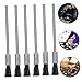 SOLUSTRE 10pcs Industrial Wire Brush with Long Handle Steel Bristle Cleaning Tool for Rust Removal Polishing Use in Household Vehicle Workshop Maintenance