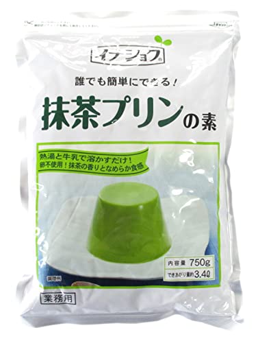 抹茶プリンの素　業務用　50個分 - イナショク - 商品画像