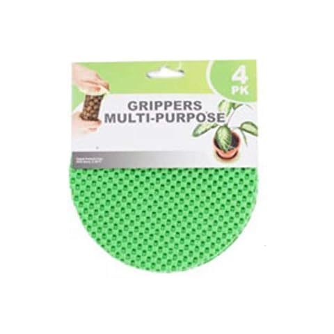 Regent Round Multi-Purpose Jar Gripper Pad Bottle Lid Opener, 4 Piece Set, Colors May Vary Cover