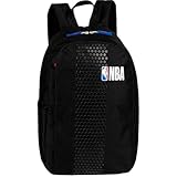 Mochila NBA Basics 44 cm, Grande, Preto, Sestini