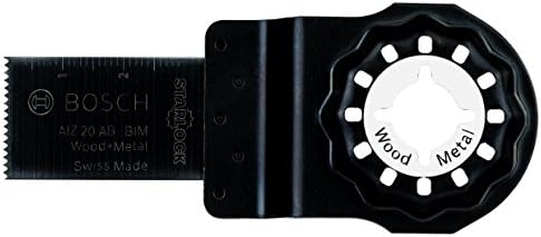 Bosch Professional 1x Plunge Cutting Saw Blade AIZ 20 AB (for Wood and Metal, 20 x 30 mm, Accessory Multitool)
