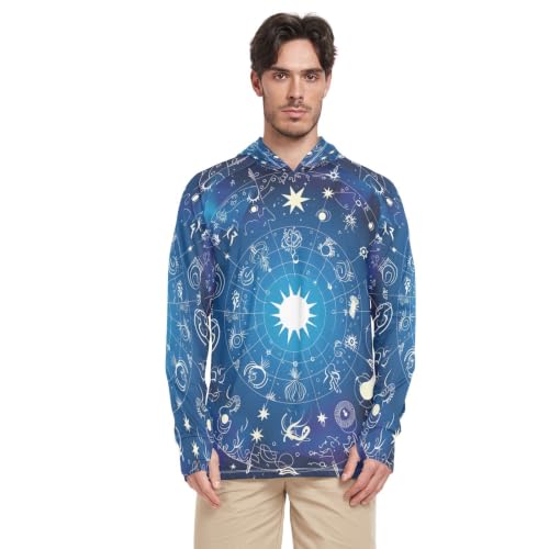 T-Shirt Rash Guard Homme Anti Coup de Soleil Manches Longues UPF 50+ Confort Pêche et Running Outdoor