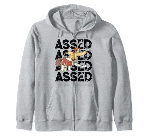 Otaku Ahegao Ecchi Etchi Hentai Ass Butt Lewd Assed Gift Zip Hoodie
