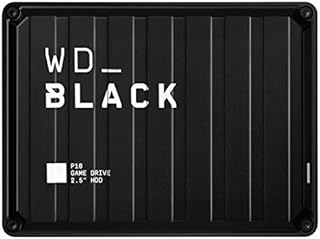 WD_BLACK 5TB P10 Game Drive - Portable External Hard Drive HDD, Compatible with Playstation, Xbox, PC, & Mac - WDBA3A0050BBK-WESN
