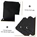 BESPORTBLE 3pcs Cat Litter Box Enclosure Splash Guards with Privacy Protectors Large Black Splash Covers for All Cat Litter Pans Easy to Clean and DIY Assembly for Preventing and Urine Spills