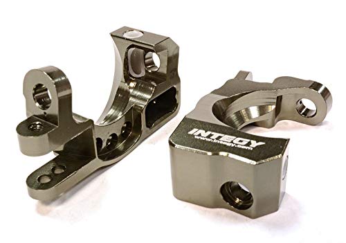 Integy RC Upgrades for Traxxas 4X4, Billet Machined T3 Caster Blocks for 1/10 Stampede 4X4, Slash 4X4 & Rustler 4X4