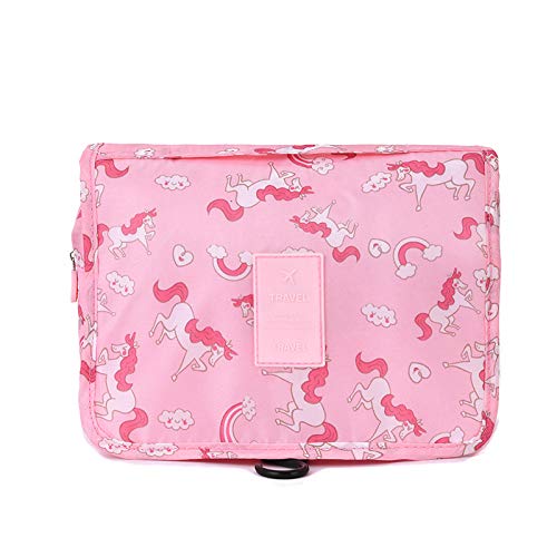 UNAOIWN Hanging Travel Toiletry Bag Cosmetic Make up Organizer