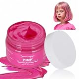 Paminify Pink Temporary Hair Dye,Washable...