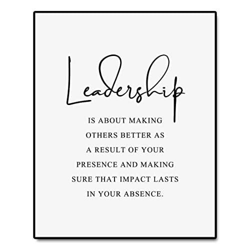 Generic Leadership Print Office Wall Decor Retirement Gift Business Inspirational Print Gift For Good Leader Boss Gift Boss Office Gift thumb #2