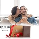 Stealth Mode Trifold Leather Wallet for Men with RFID Blocking - Image 5