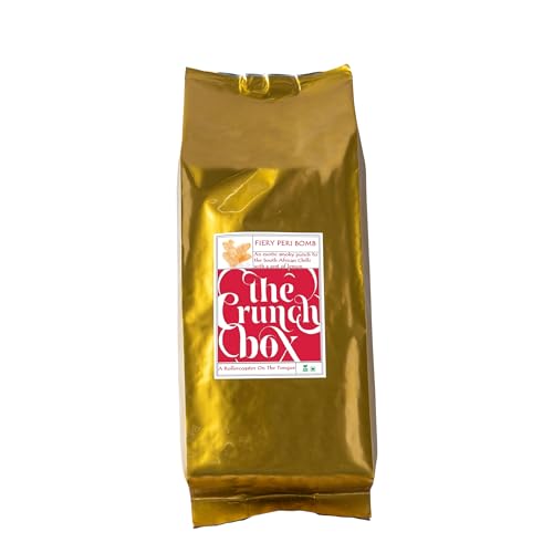 Image of The Crunch Box presents Special Family Pack | Fiery Peri Bomb Gourmet Popcorn | 175gm | Healthy Gourmet Popcorn for Movies, Friends, Parties and more!