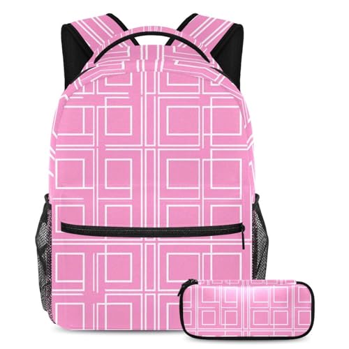Sac à dos de jour géométrique multicolore pour organiser la rentrée scolaire des ados